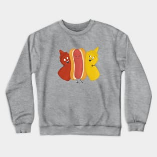 Hot Dog BFFs Crewneck Sweatshirt